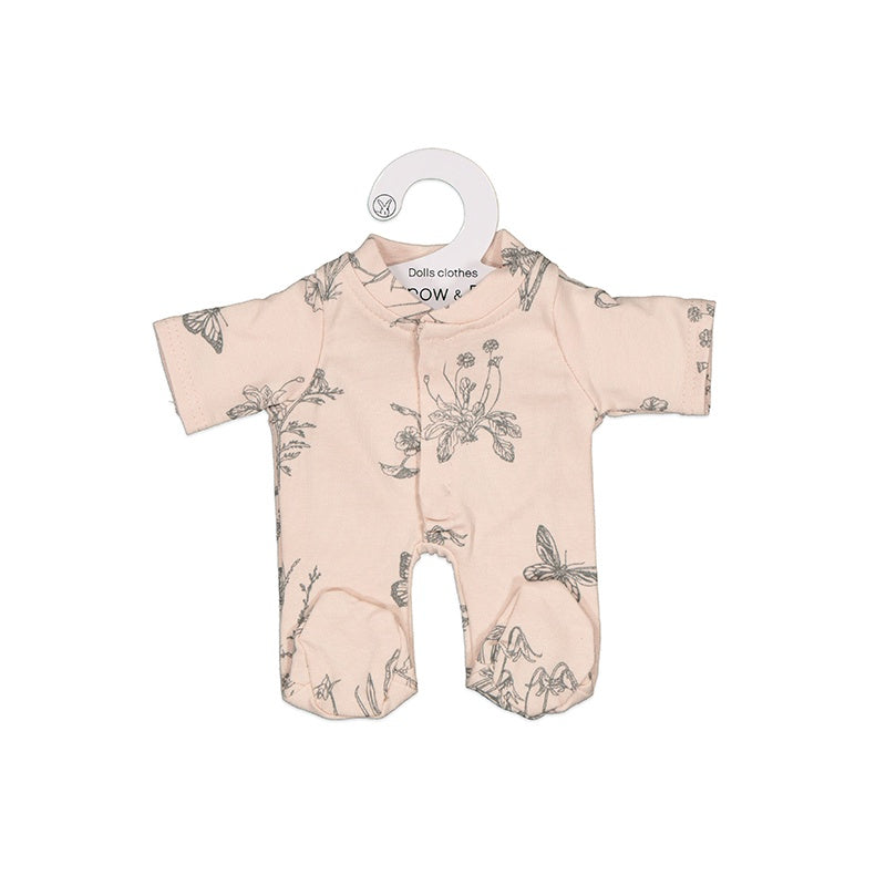 Blush Meadow sleep suit (for 21cm Miniland)