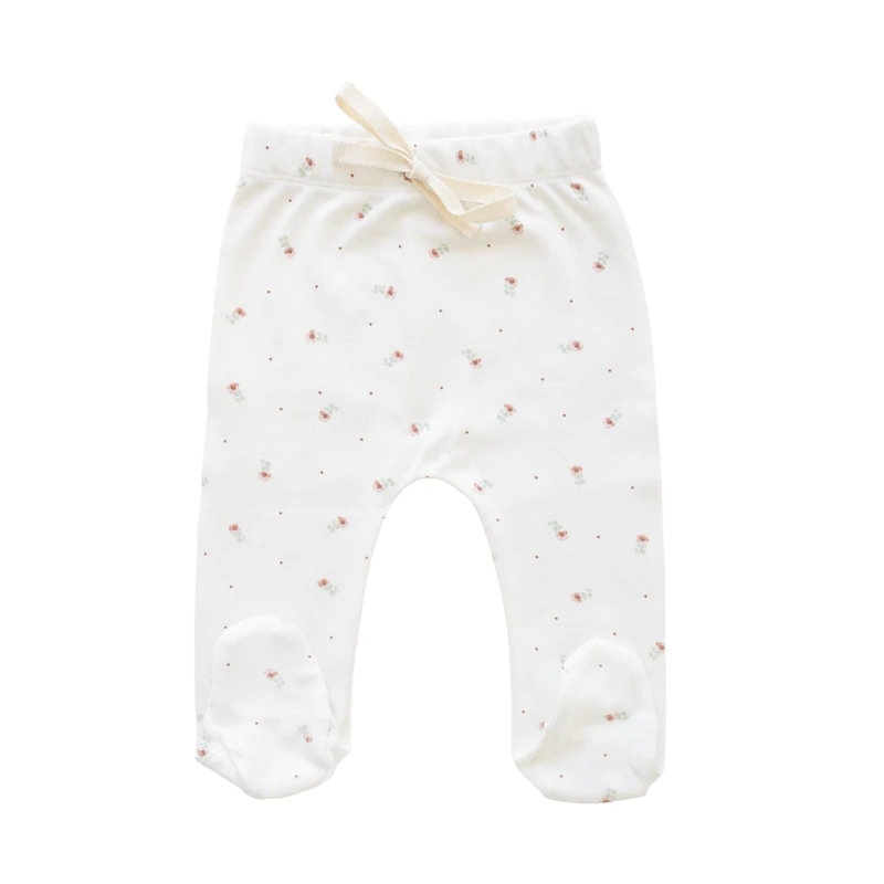Organic Cotton Footed Pant - Buttercup Floral