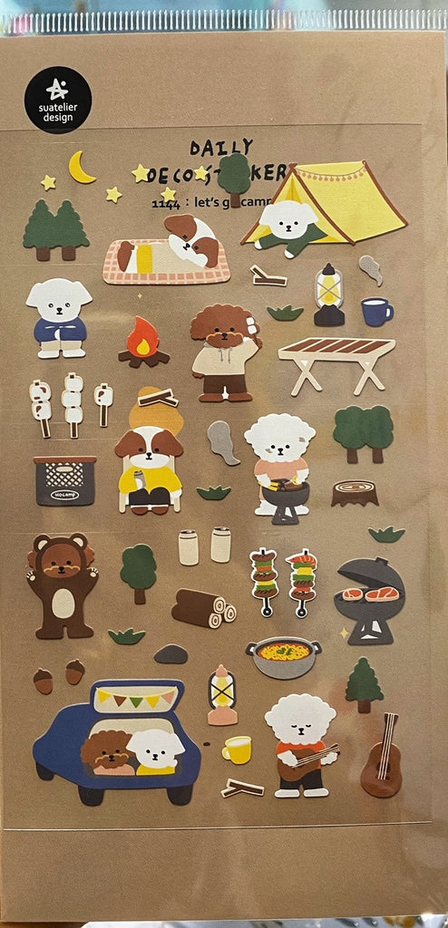 Camping Stickers