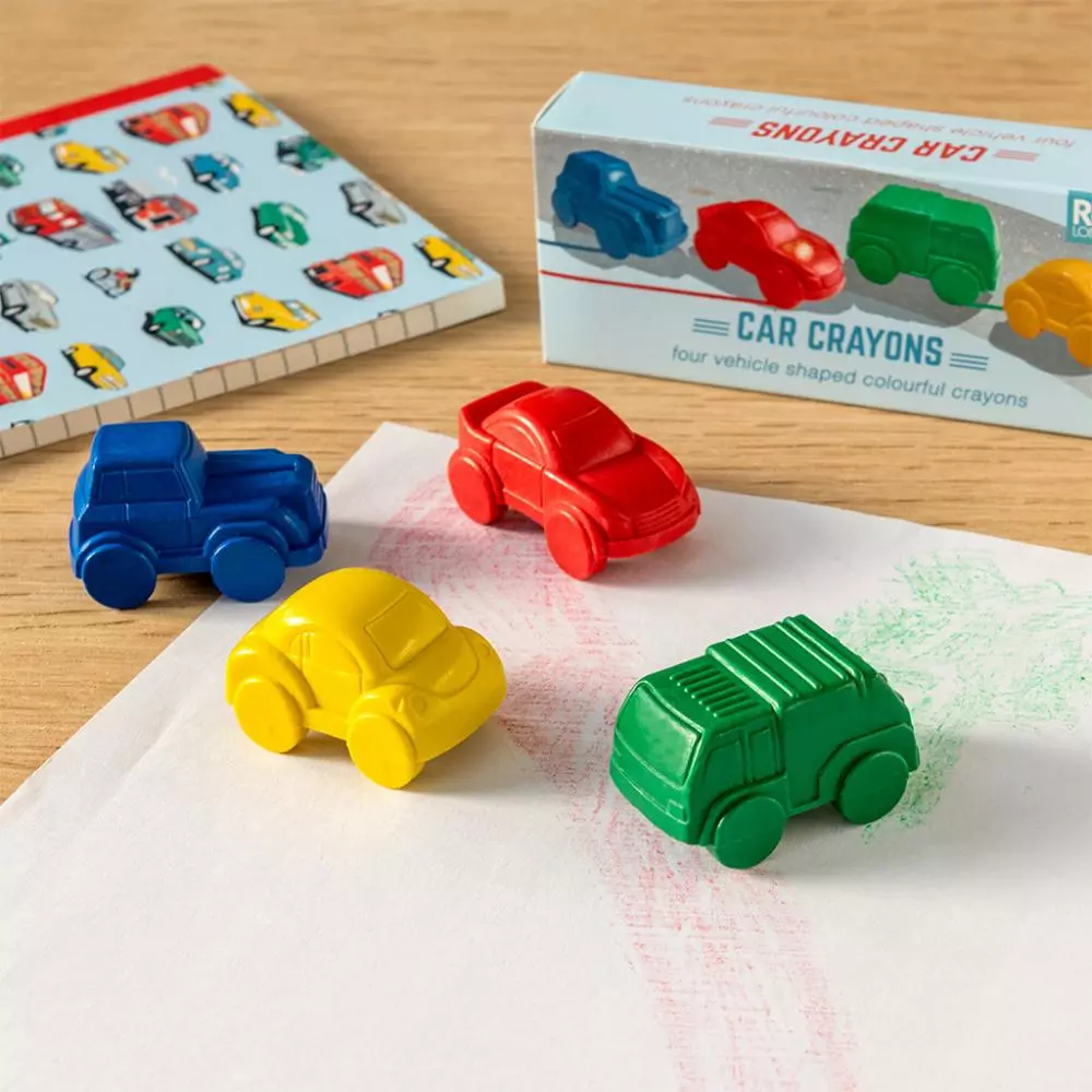 Car Crayons Set - Road Trip