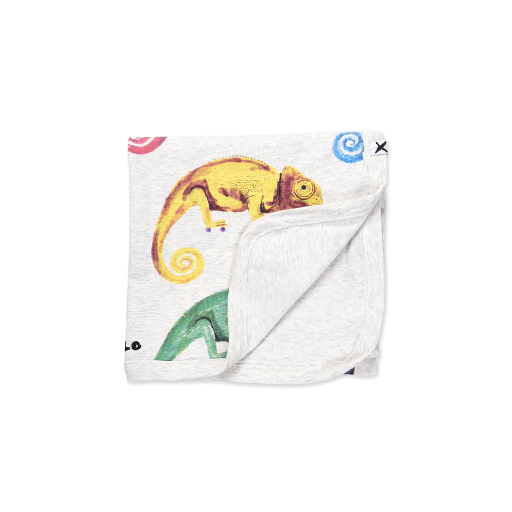 Colourful Chameleons Baby Wrap