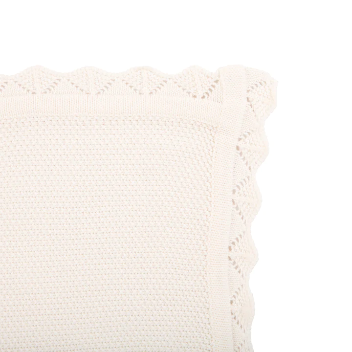 Knitted Blanket Cream