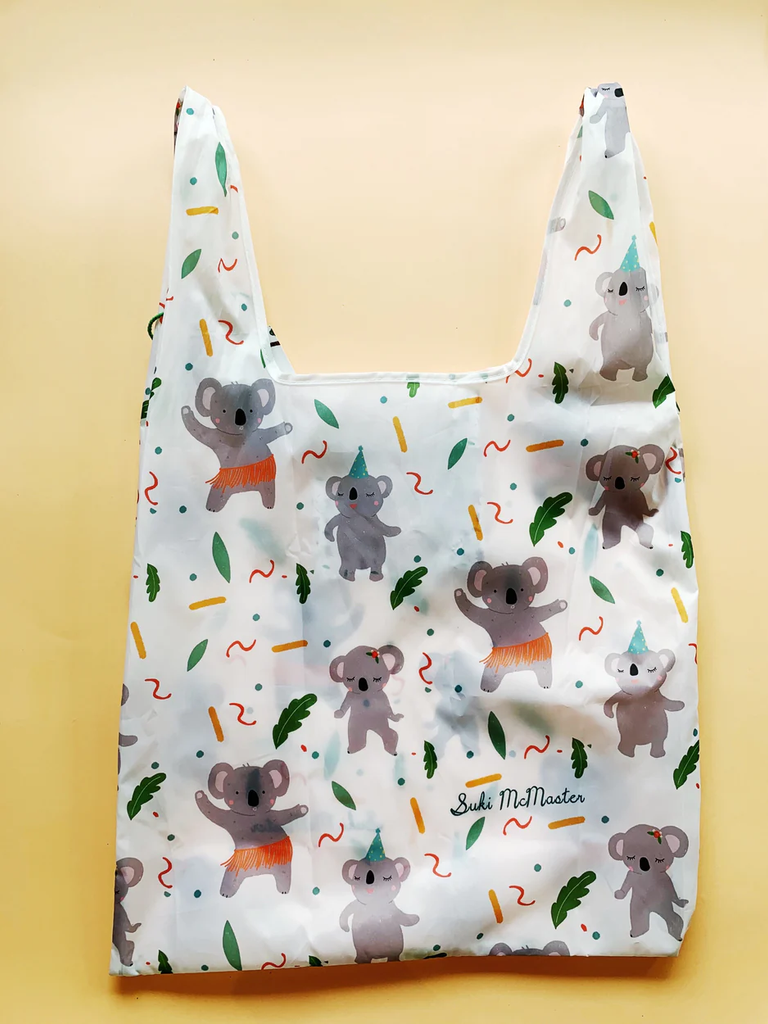 Dancing Koala Reusable Shopping Bag