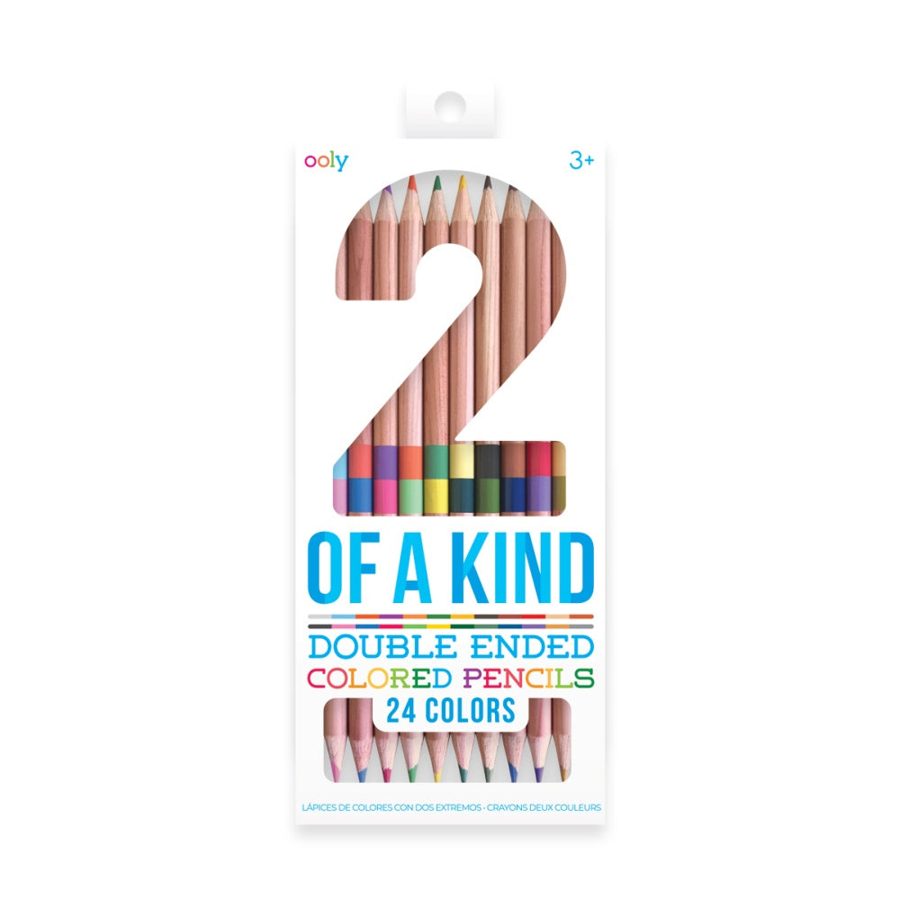 Double ended colouring pencils (12)