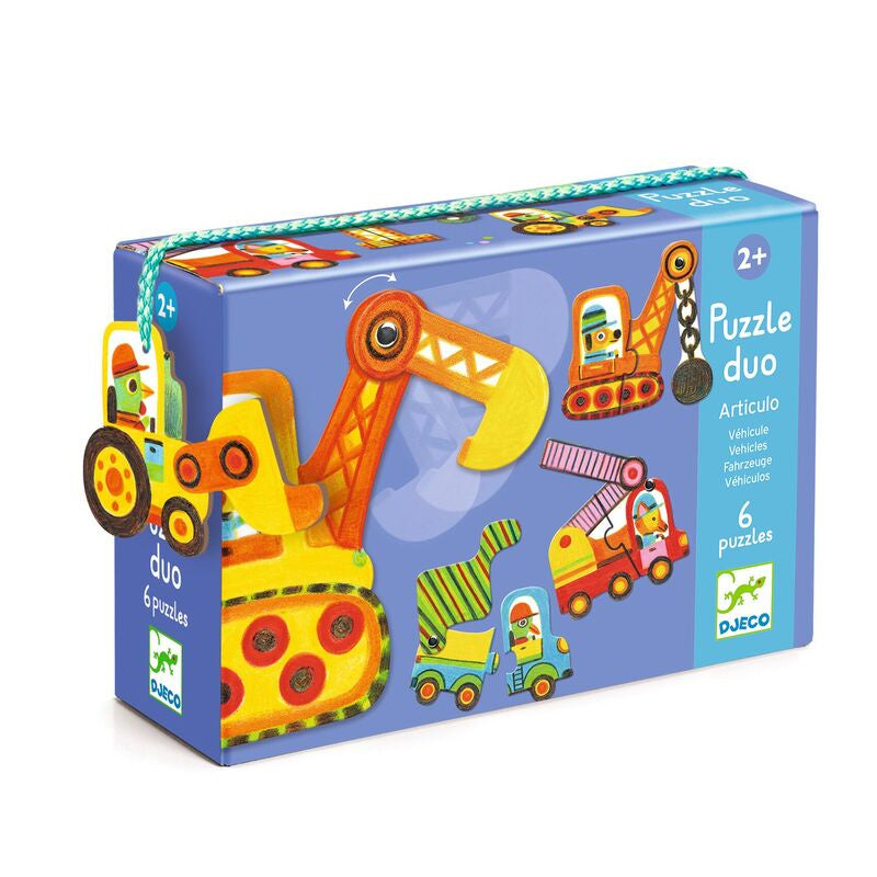 Duo Vehicles 12 pc Puzzle