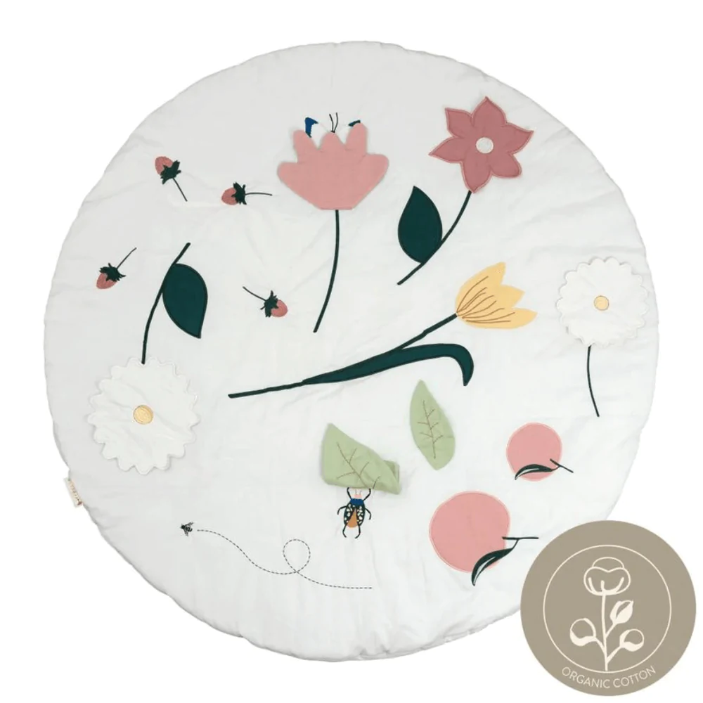 Flower Garden activity blanket