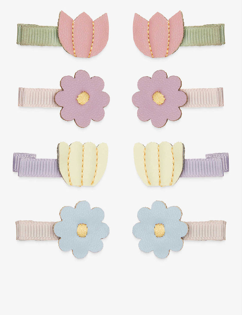 Meadow Floral Applique Clips - Blossom