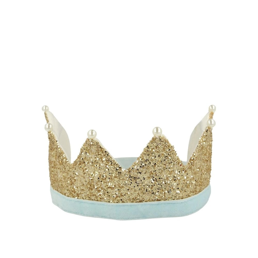 Gold & Pearl Party Crown