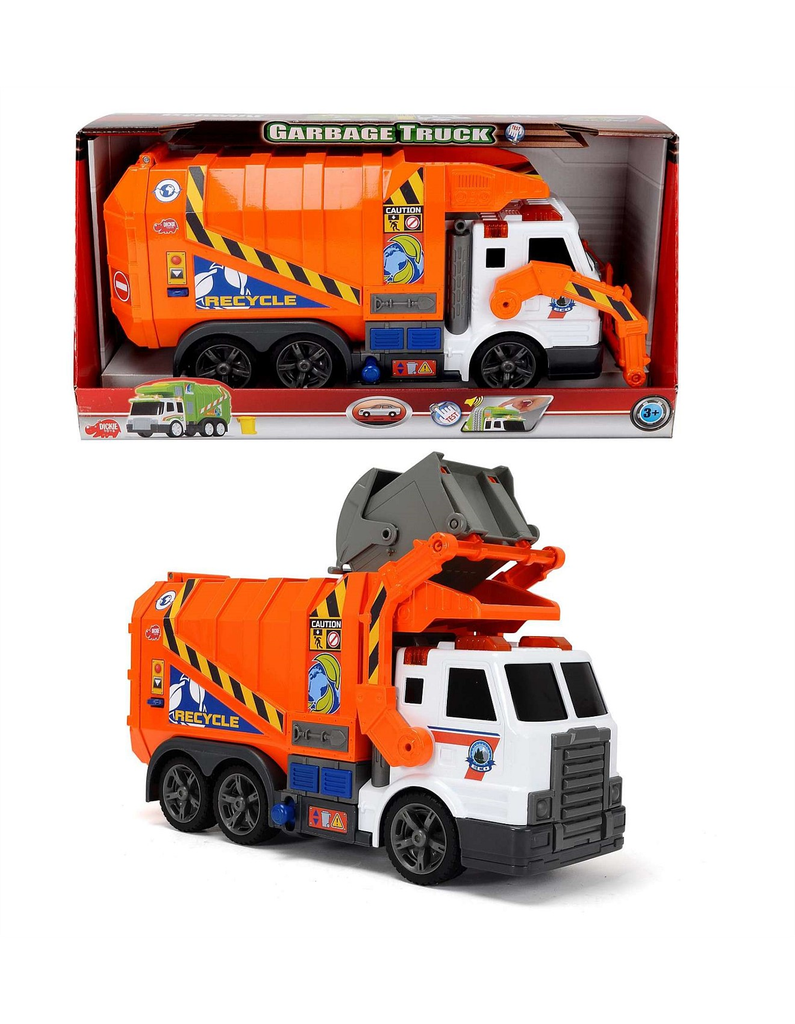 Orange Garbage Truck 46cm