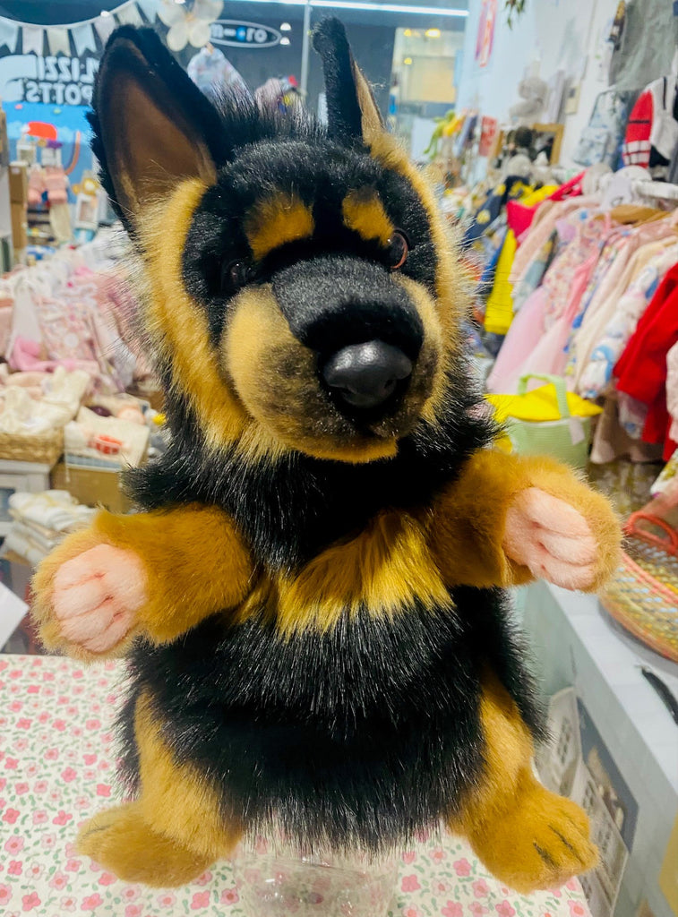 German Shepherd Hand Puppet