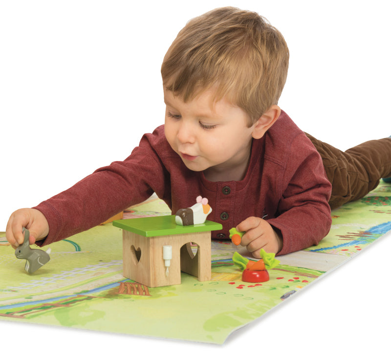Mini Pets Set: Bunny with Guinea Pig set