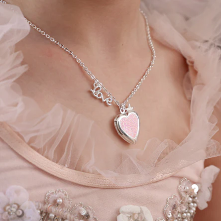 Love Heart Locket Necklace