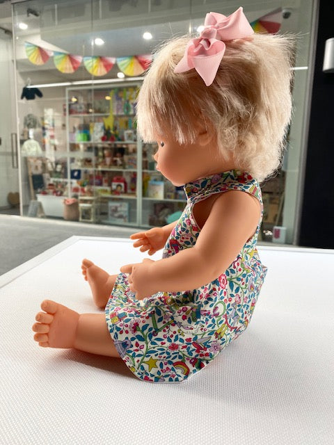 Liberty print - toys dress and bloomer set