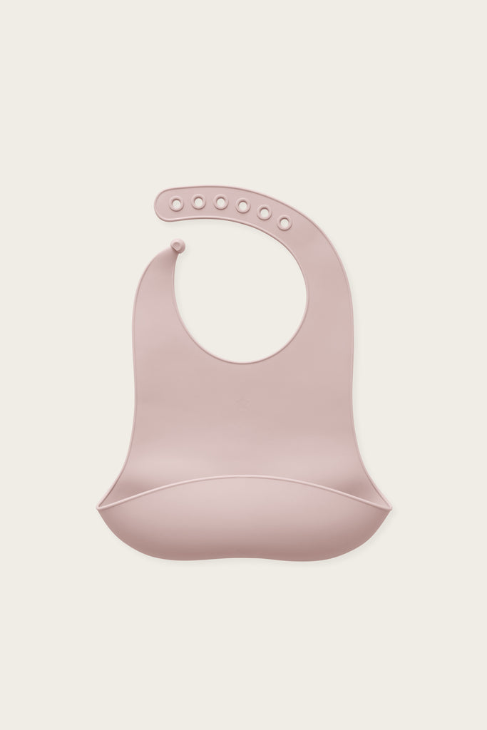 Silicone Bib - Blush