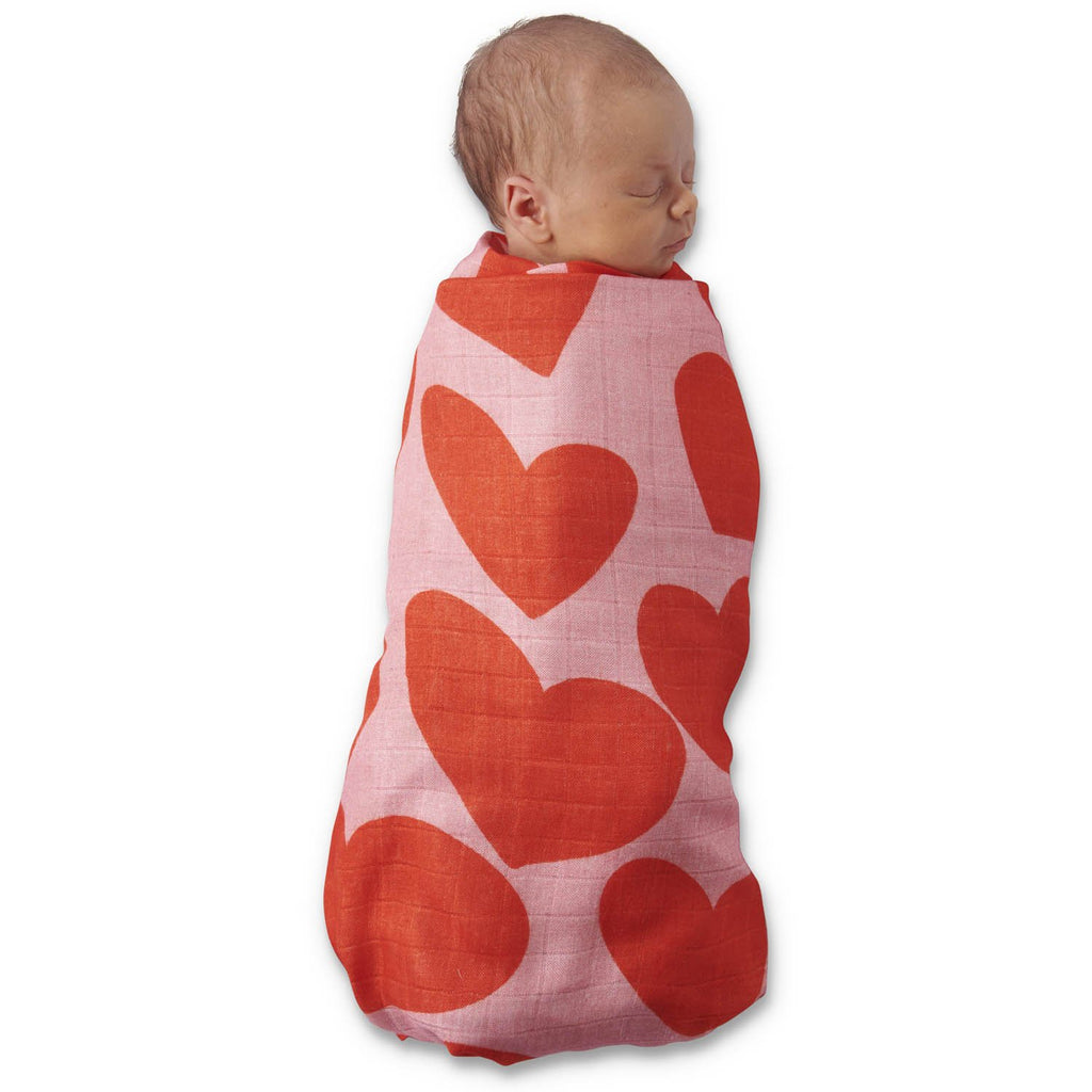 Big Hearted Bamboo Swaddle