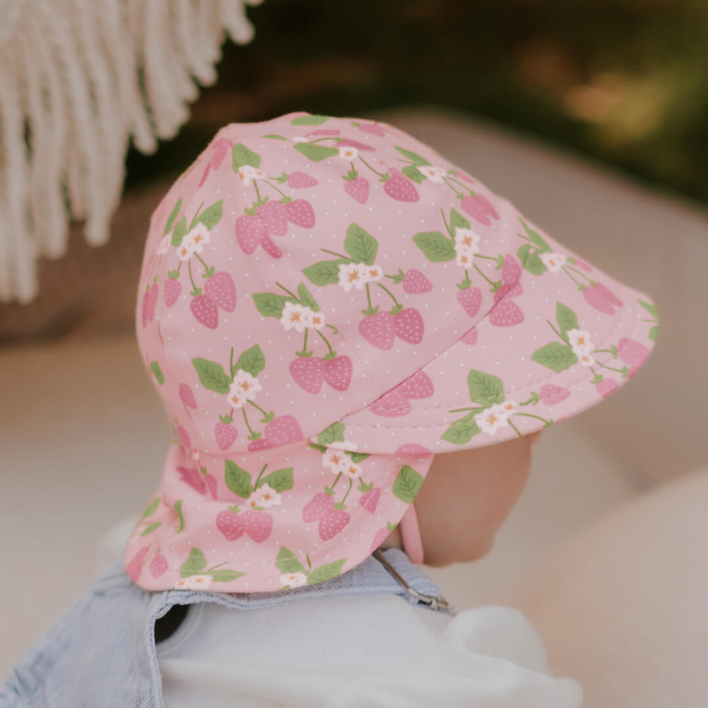 Legionnaire Hat with Strap - Strawberry