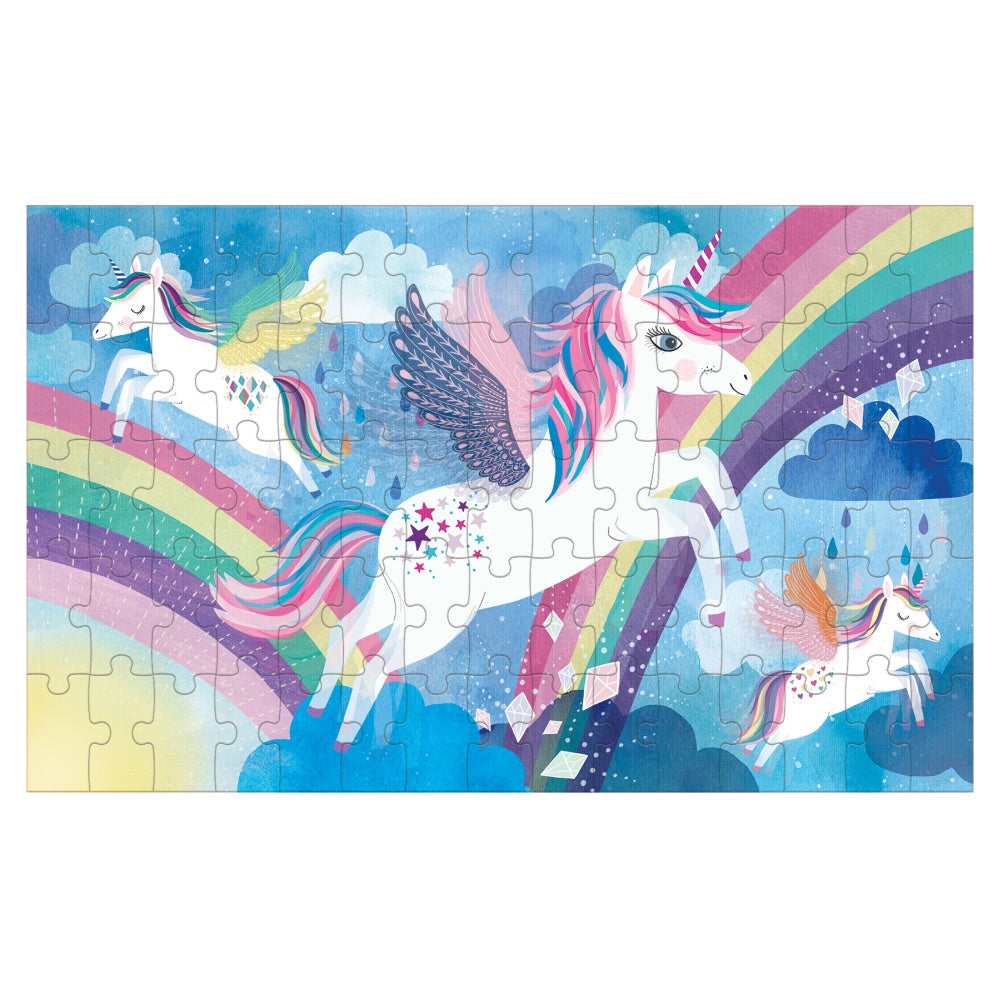 3D Lenticular Puzzle Unicorn 75 pcs