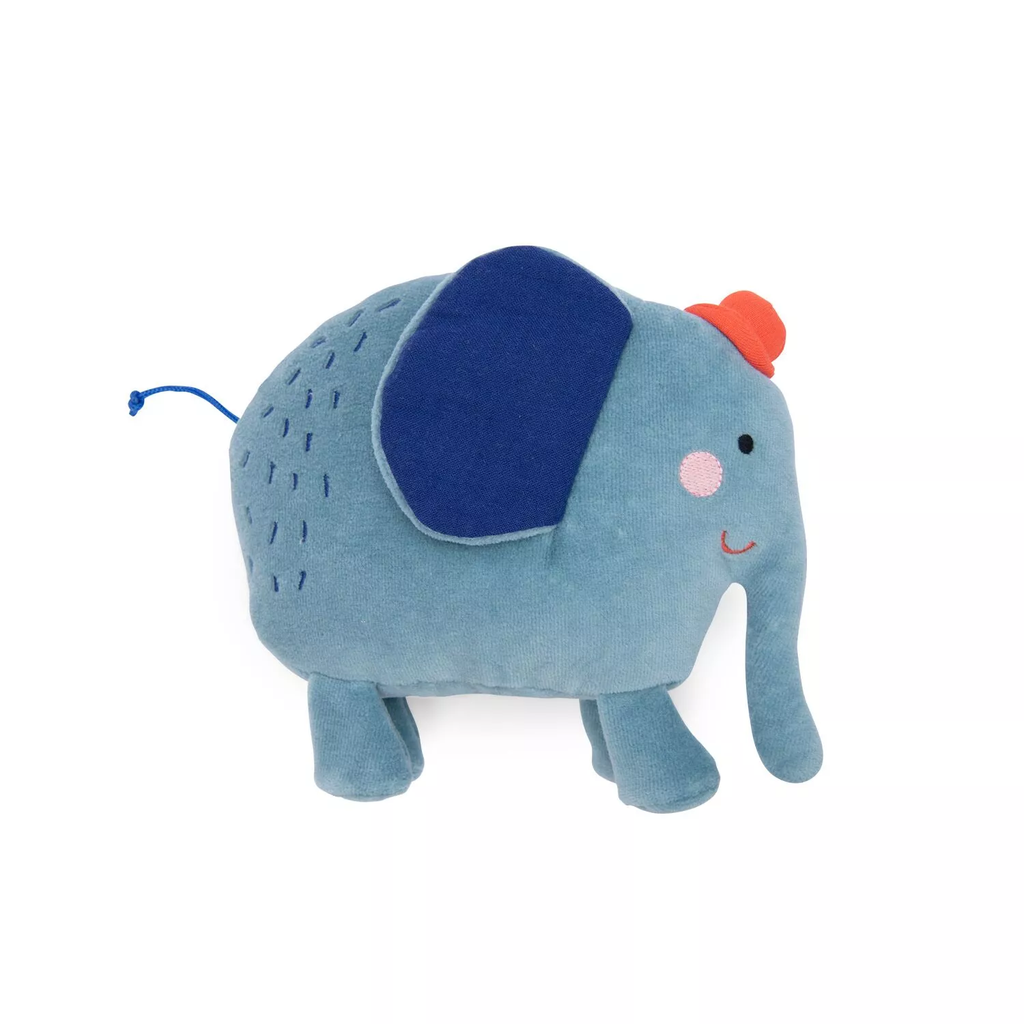 Moulin Roty Les Toupitis Elephant Rattle