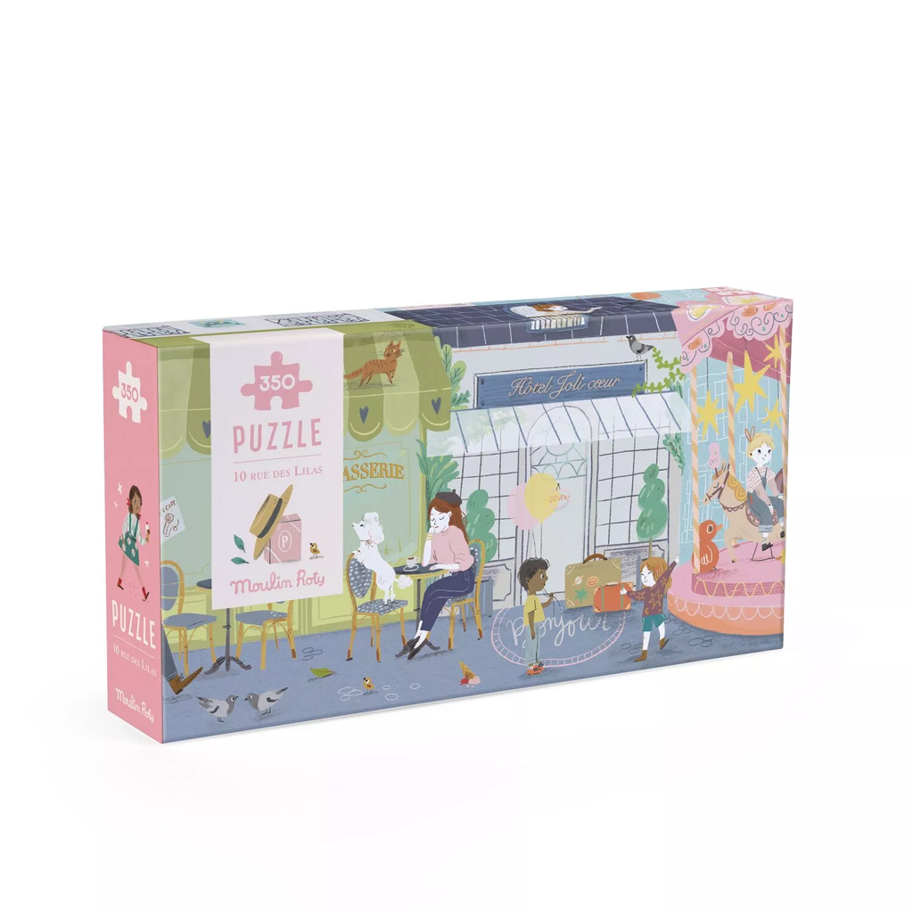 Les Parisiennes 10 rue des Lilas puzzle 350 pcs