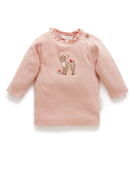 Little Fawn Tee - Peach