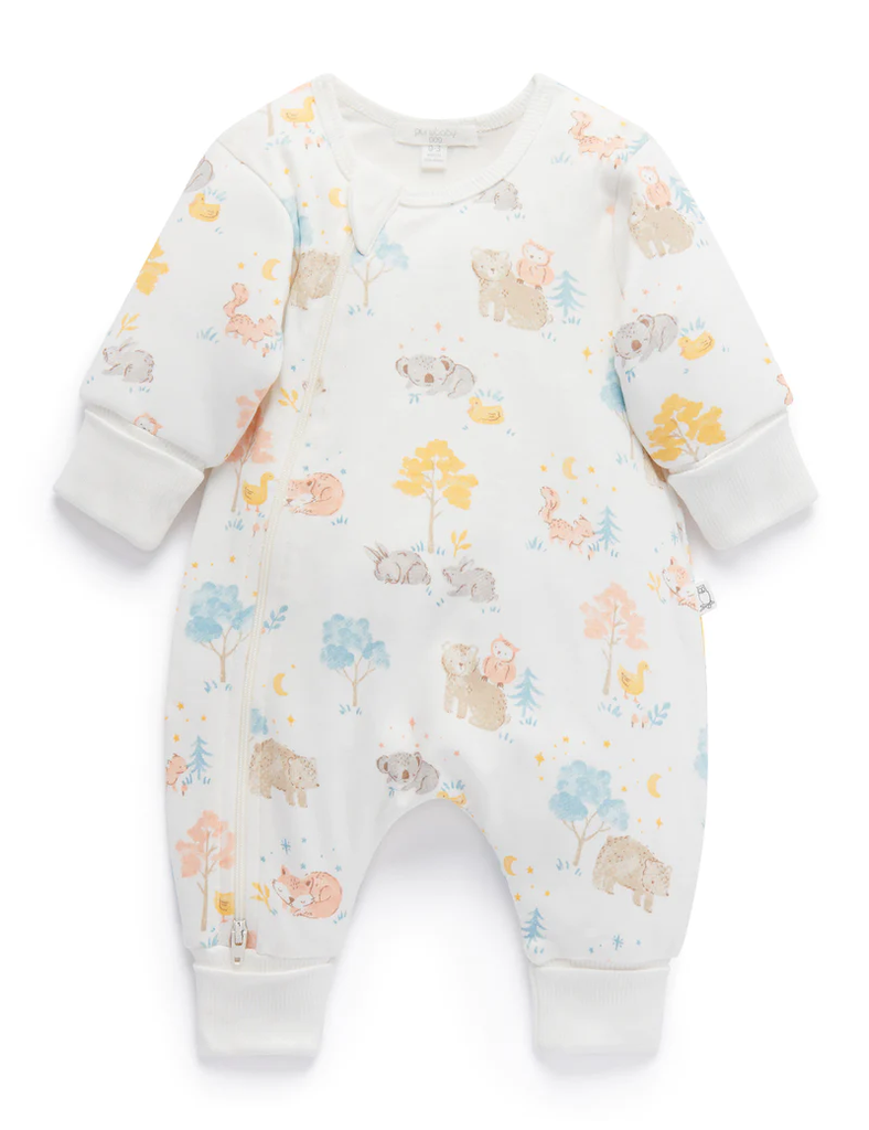 Padded Sleeve Onesie - Little Nap