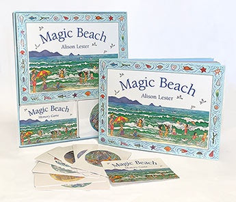 Magic Beach - Book & Memory Card Game