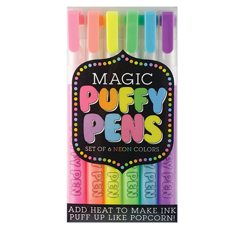 Magic Puffy Pens (6pk)