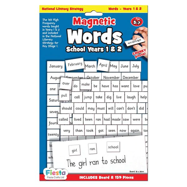 Magnetic First Words Yrs 1 & 2
