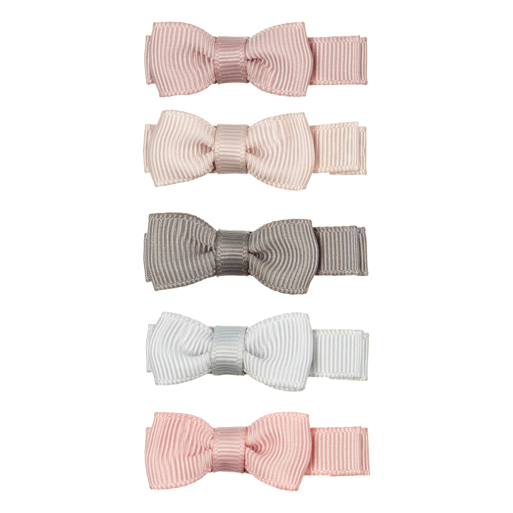 Martha Bow Salon Clips - Pastels (5pk)