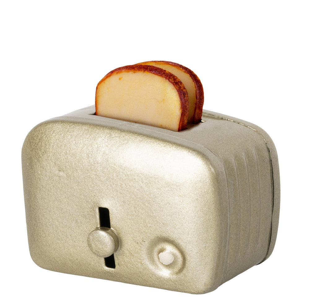 Miniature Toaster Silver