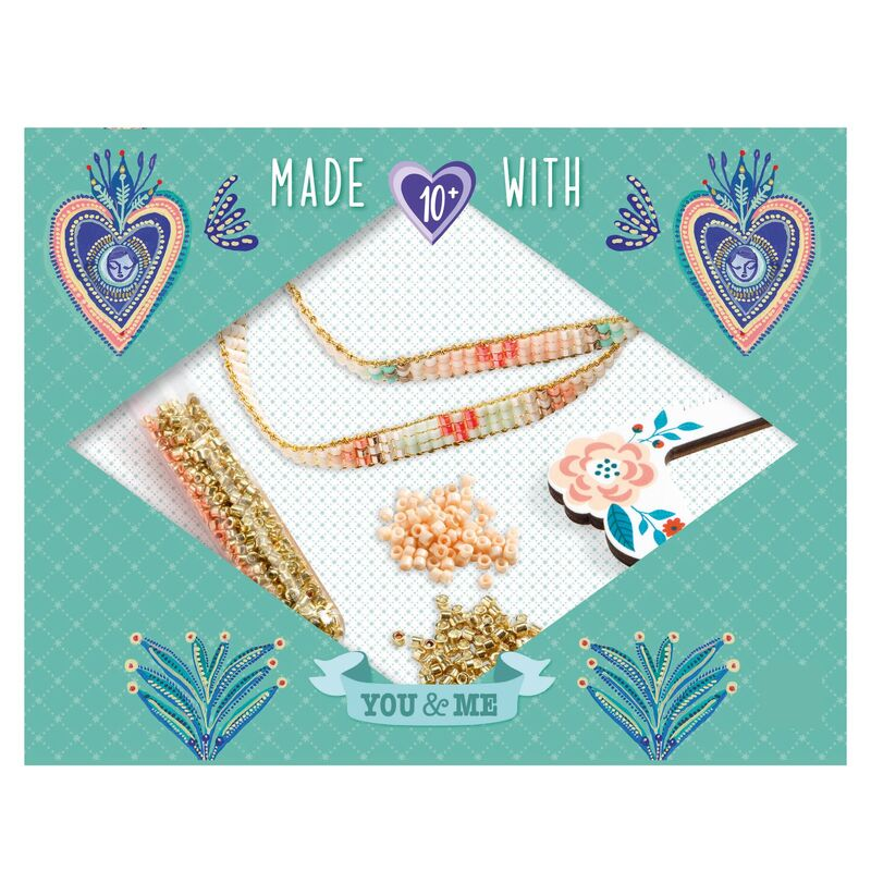 You & Me Miyuki & Hearts Beads Set