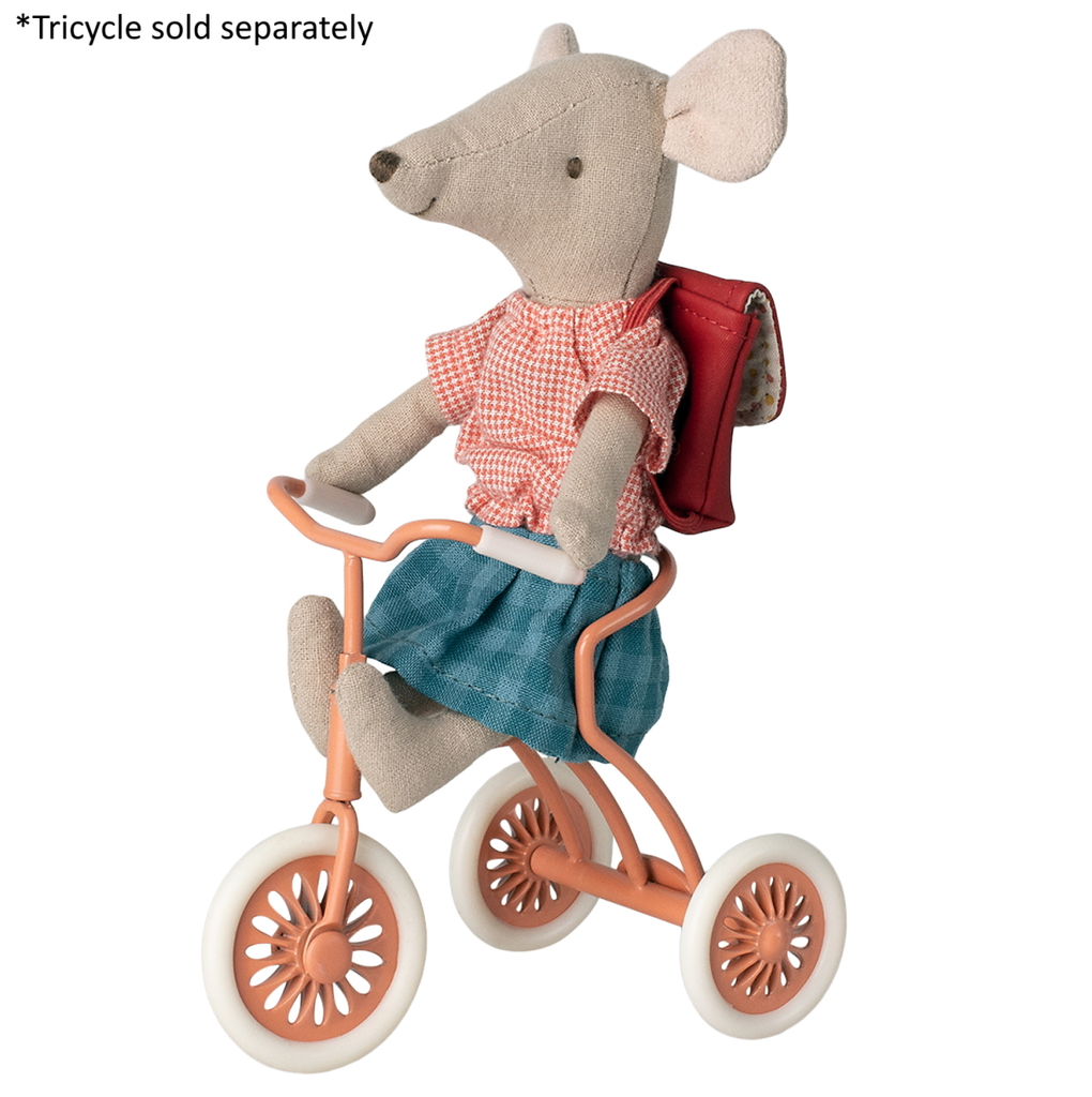 Mouse Tricycle Big Sister with Bag Rose