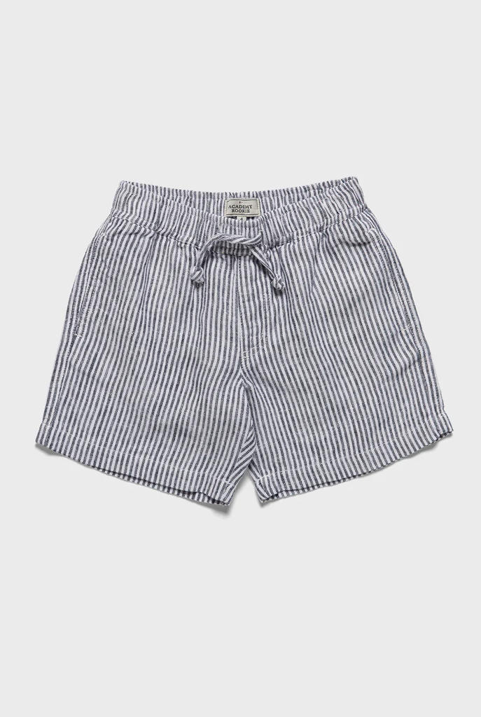 Kids Stripe Riviera Short - Navy