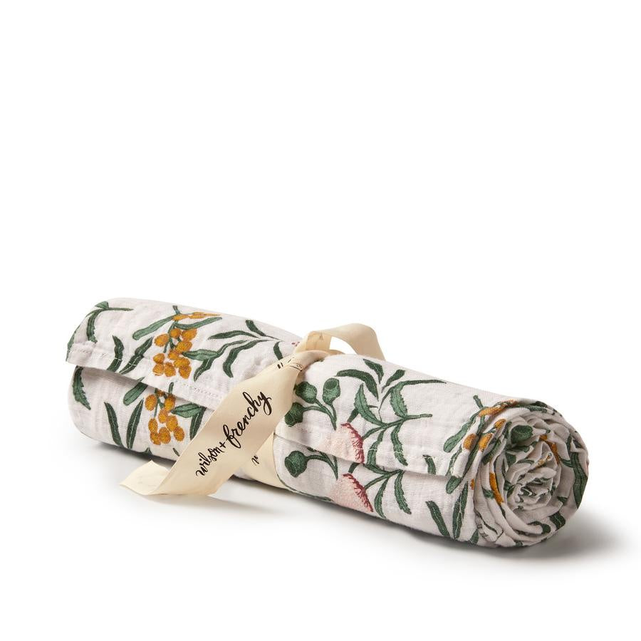 Nixie Fleur Organic Cotton Muslin Wrap