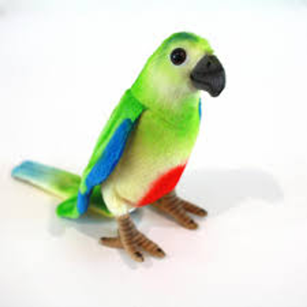 Orange Breasted Parrot 12cm H
