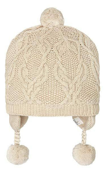 Organic Earmuff Fantasy Oatmeal S