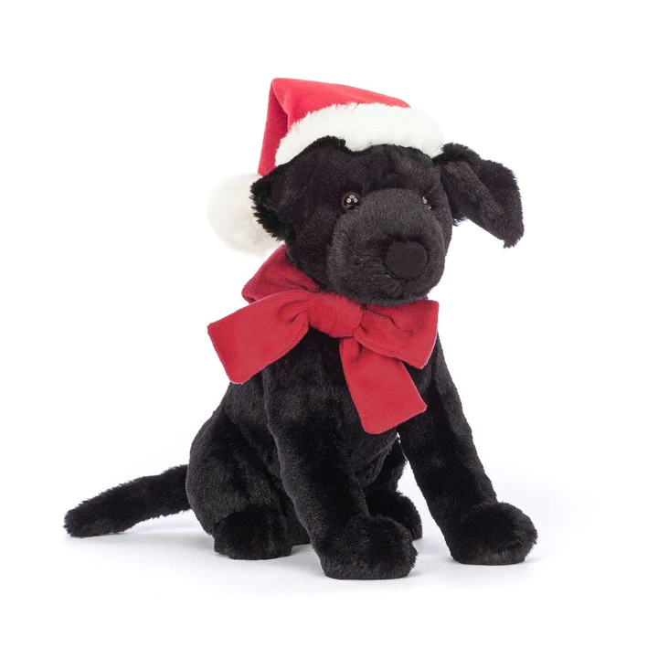 Winter Warmer Christmas Pippa Black Labrador