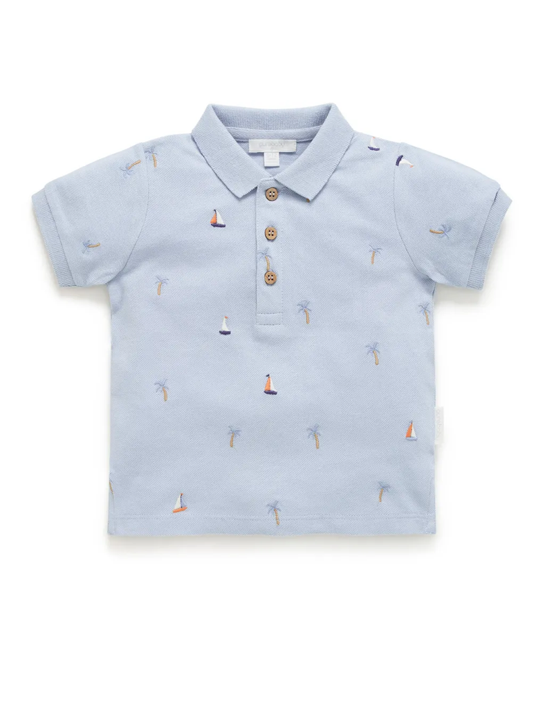 Palm Polo - Cove Broderie T-Shirt