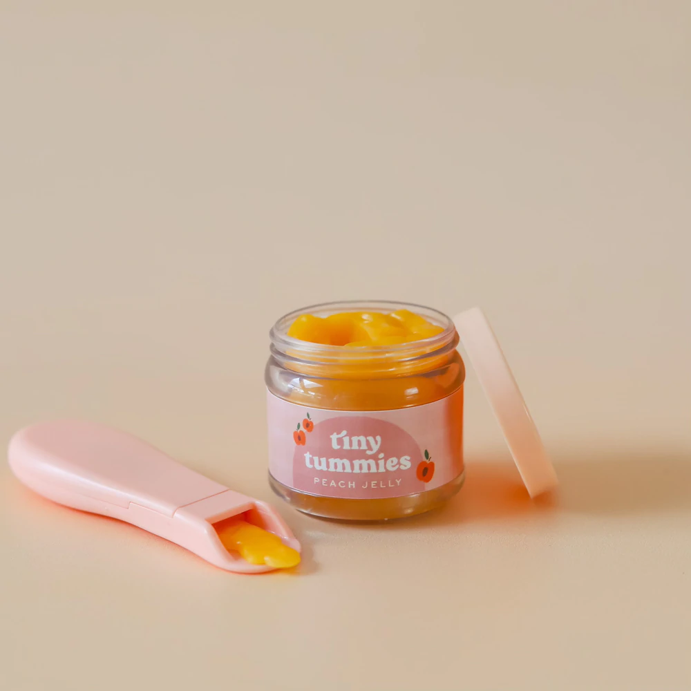 Magic Peach Jelly Jar & Spoon