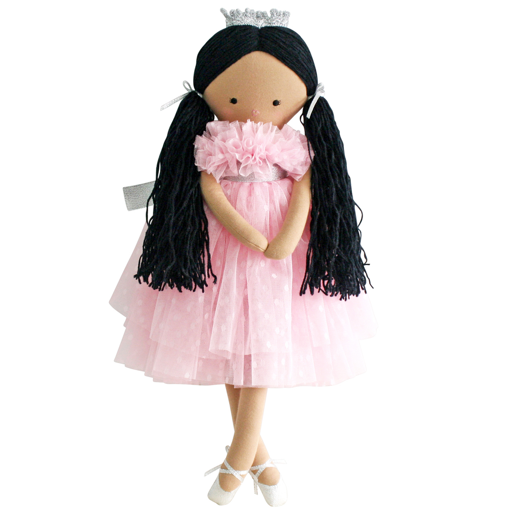 Penelope Princess Pink Spot Tulle 50cm