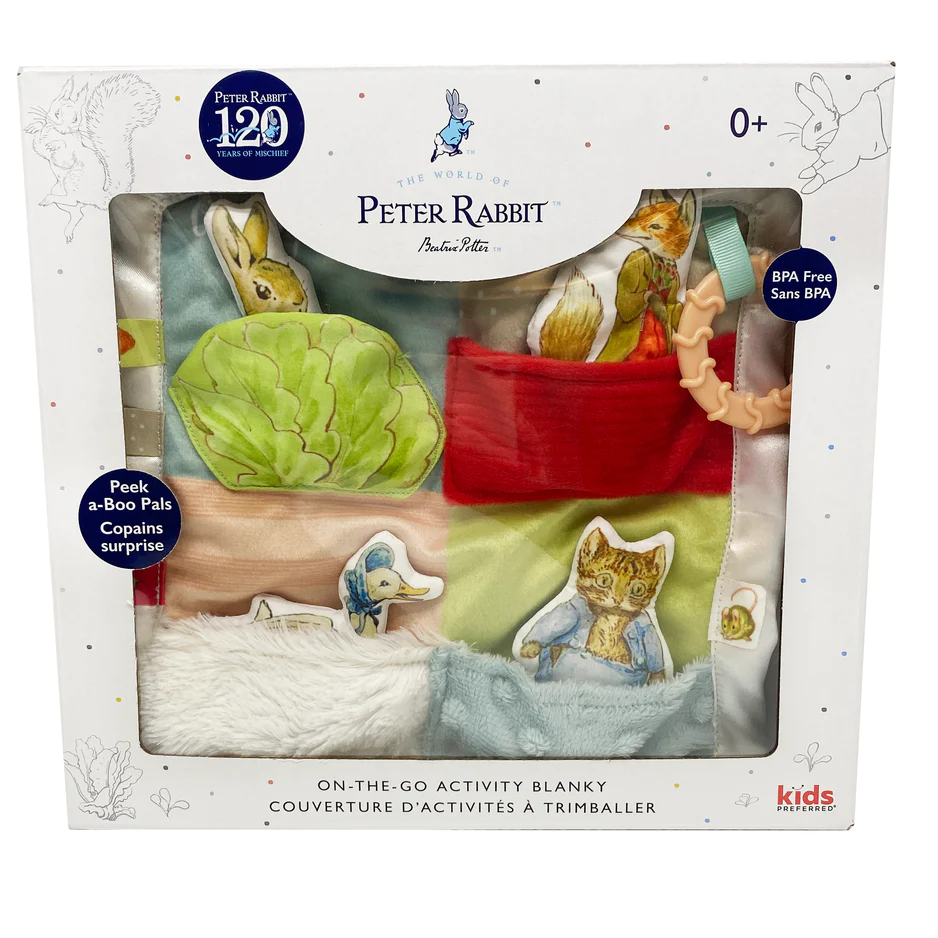 Peter Rabbit On the Go Activity Blanket