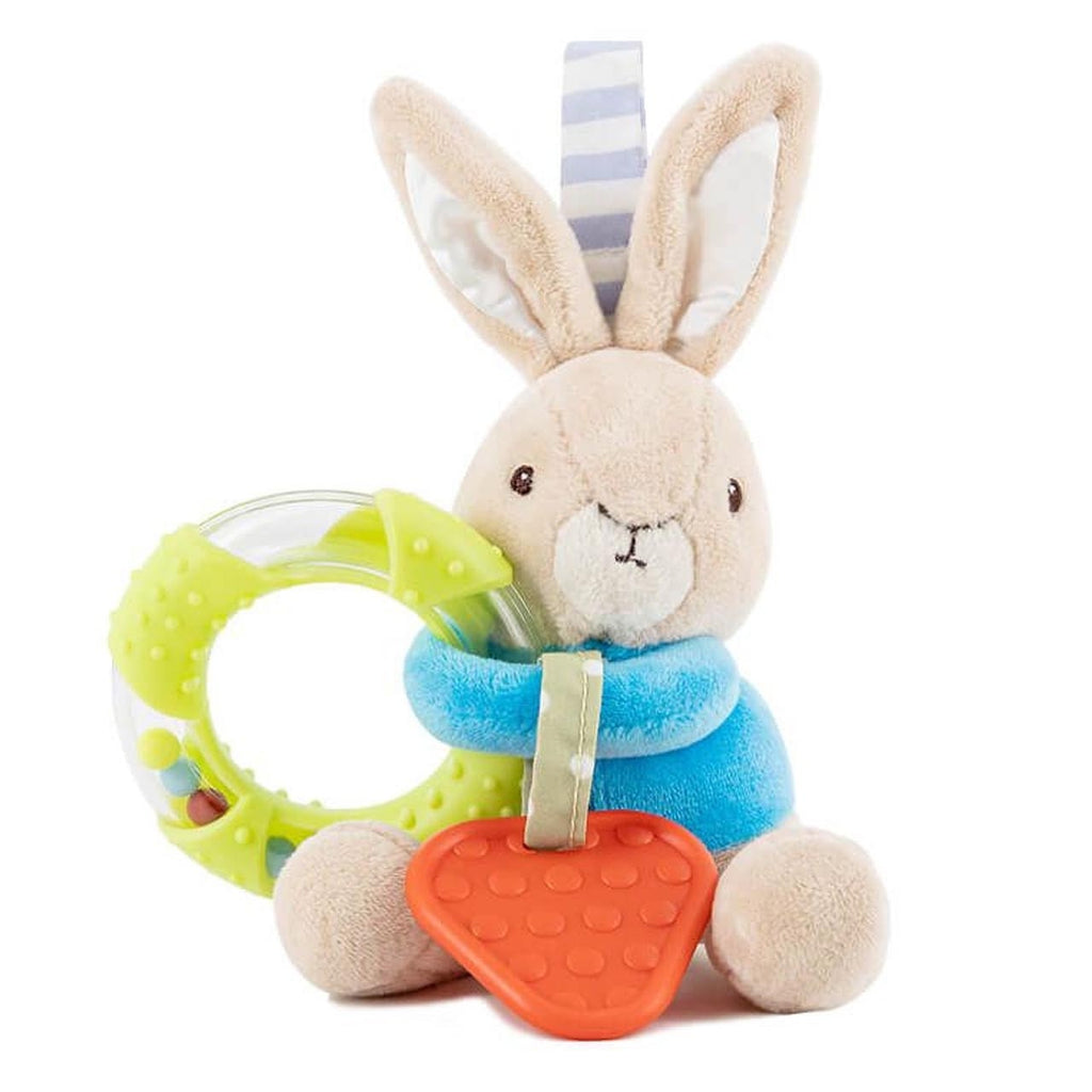 Peter Rabbit Ring Rattle Teether