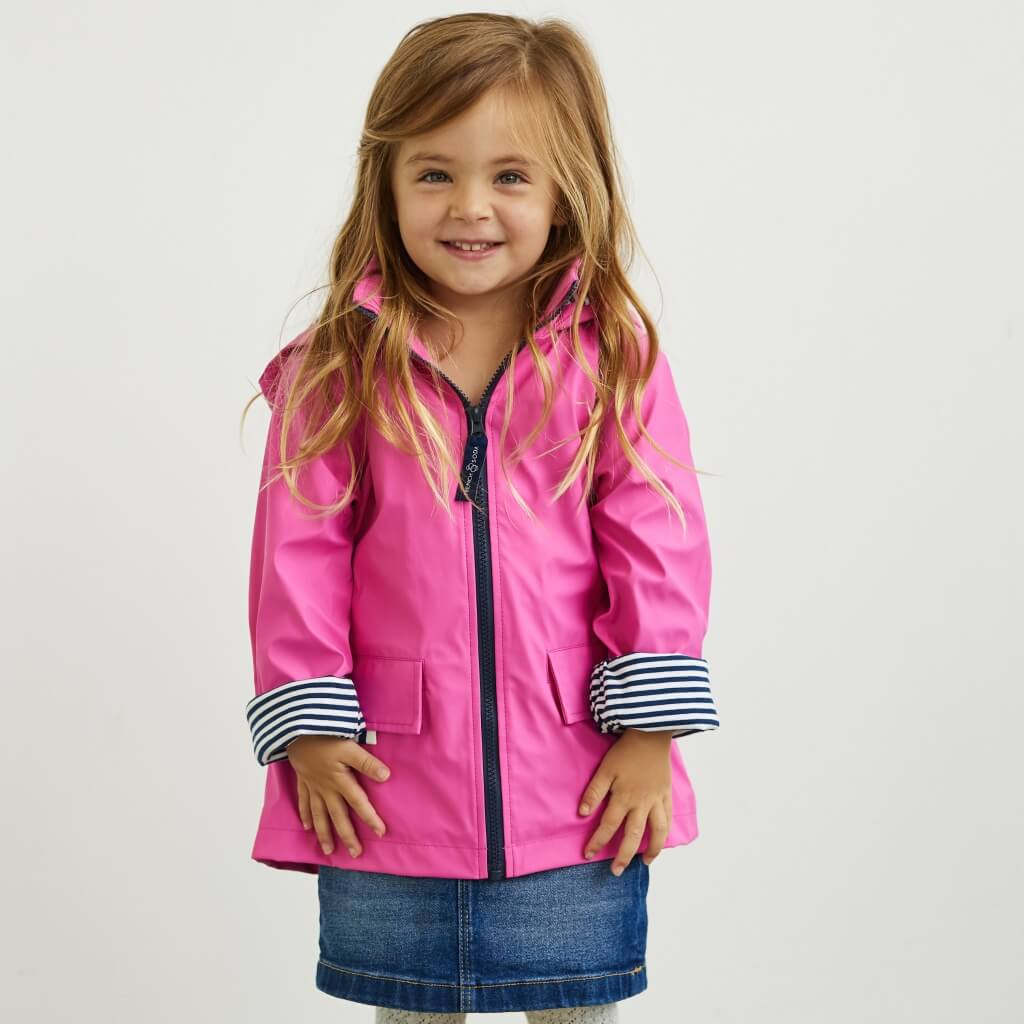 Kids Raincoat - Pink