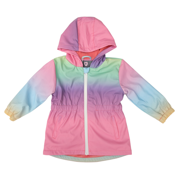 Rainbow Pink Raincoat