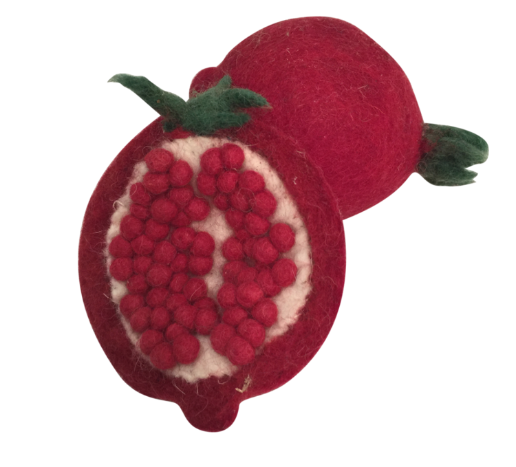 Pomegranates (one and a half)