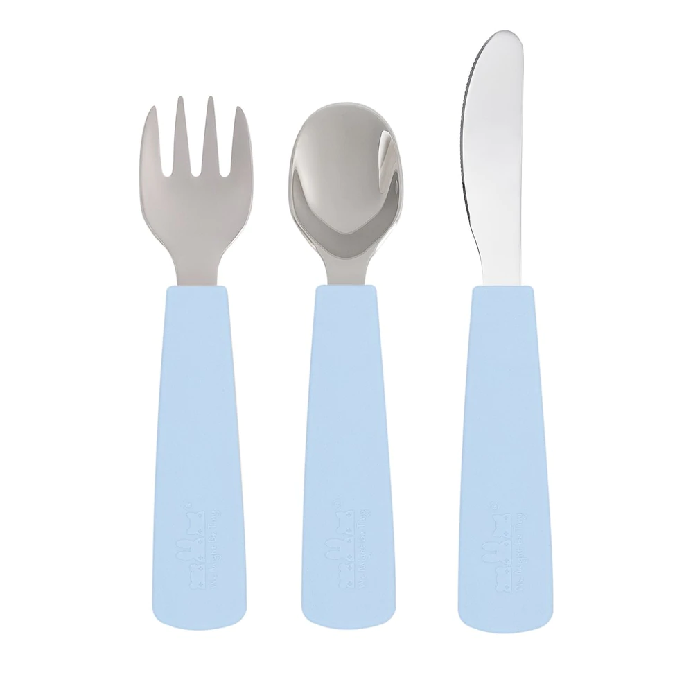 Toddler Feedie Cutlery Set - Powder Blue