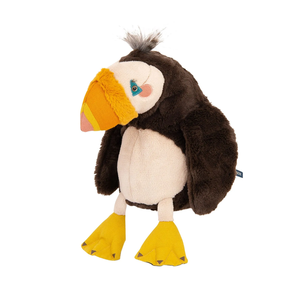 Autour du monde puffin toucan