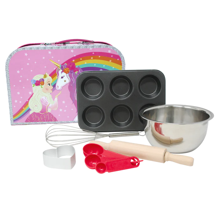 Princess & Unicorn Rainbow Baking Set (7 pcs)