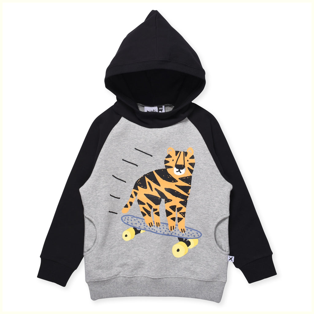 Tiger Furry Hood