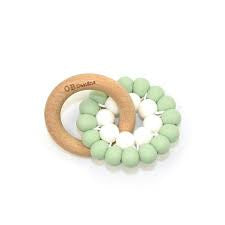 Organic Beechwood Silicone Teether